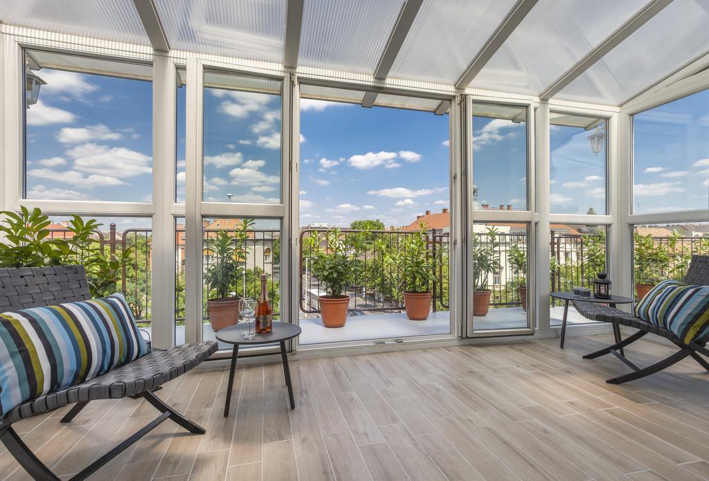 Terrace Apartments At City Park Budapest Exteriör bild